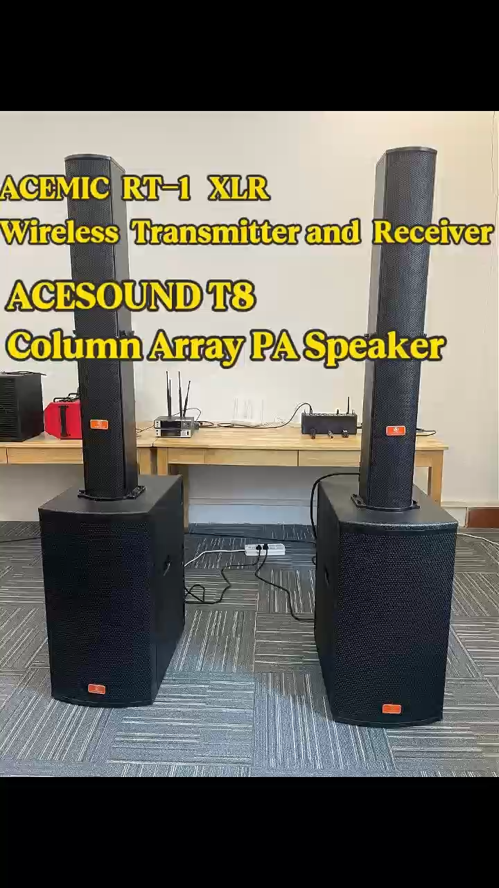 RT-1 Plug-On UHF XLR Wireless Microphone Adapter