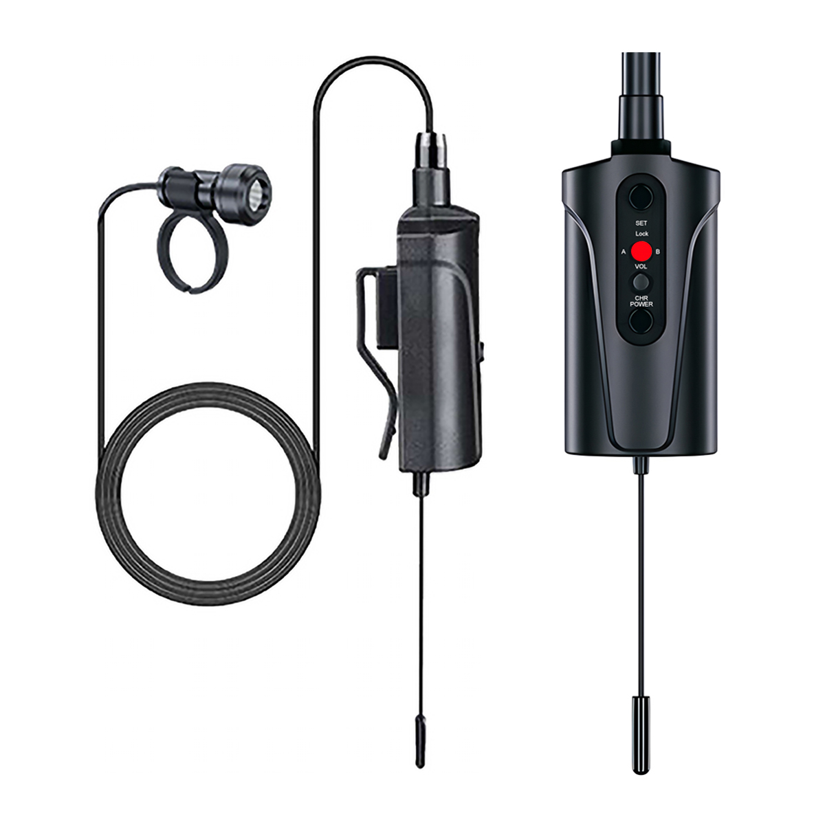 Q2/HT-5 Wireless Harmonica Microphone Dual Channel